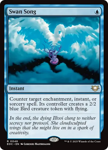 Swan Song, Magic: The Gathering card