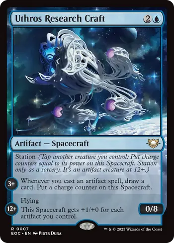 Uthros Research Craft, Magic: The Gathering card