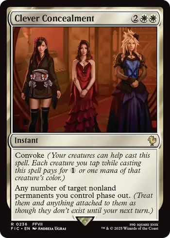 Clever Concealment, Magic: The Gathering card
