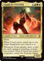 Cloud, Ex-SOLDIER, Magic: The Gathering card