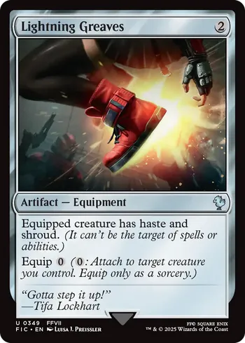 Lightning Greaves, Magic: The Gathering card