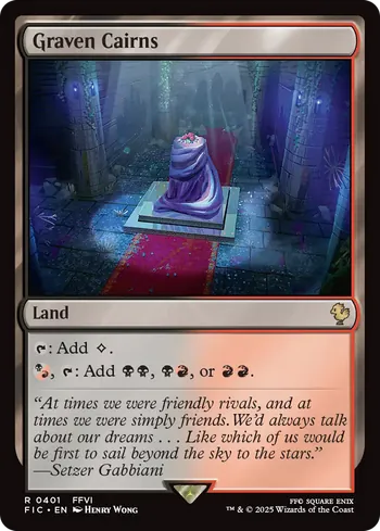 Graven Cairns, Magic: The Gathering card