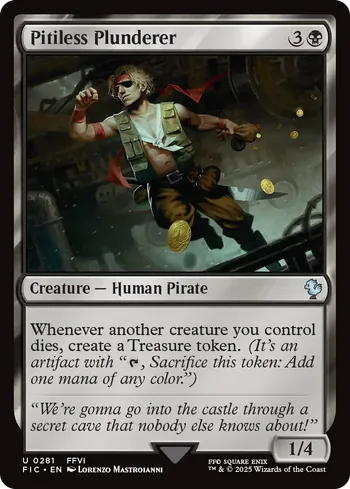 Pitiless Plunderer, Magic: The Gathering card