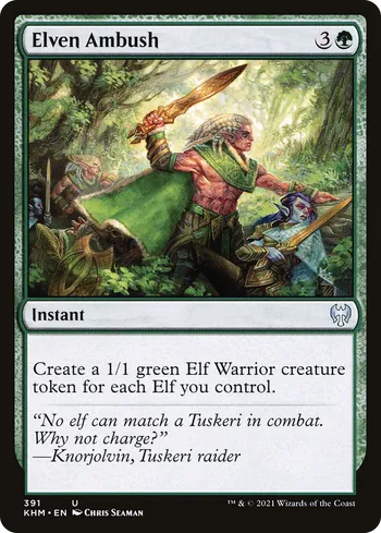 Elven Ambush, Magic: The Gathering card
