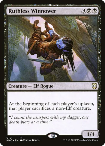 Ruthless Winnower, Magic: The Gathering card