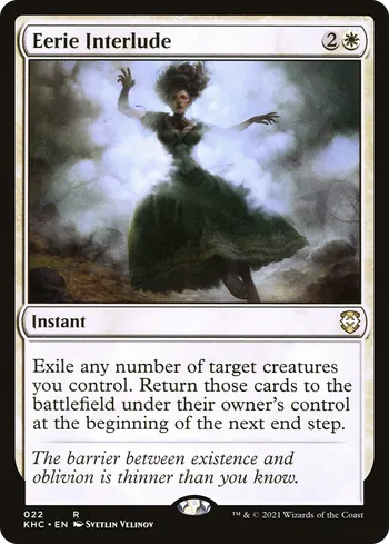 Eerie Interlude, Magic: The Gathering Karte