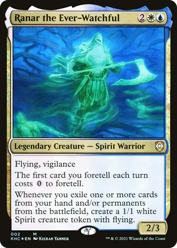 Ranar the Ever-Watchful, Magic: The Gathering Karte