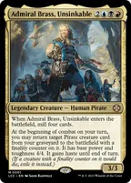 Admiral Brass, Unsinkable, Magic: The Gathering card
