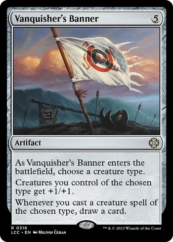 Vanquisher's Banner, Magic: The Gathering Karte