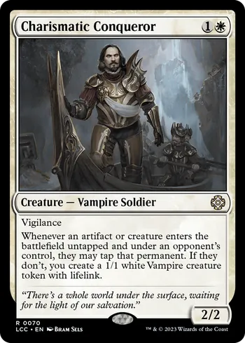 Charismatic Conqueror, Magic: The Gathering card