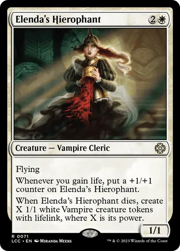 Elenda's Hierophant, Magic: The Gathering card