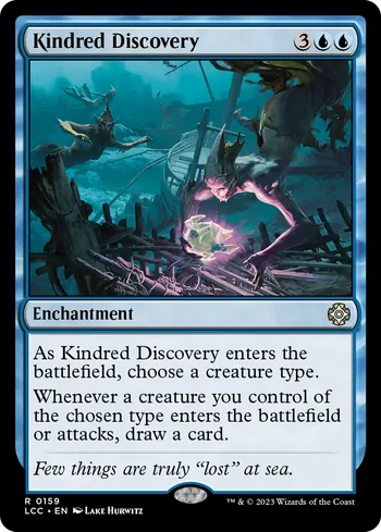 Kindred Discovery, Magic: The Gathering card
