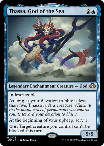 Thassa, God of the Sea, Magic: The Gathering card