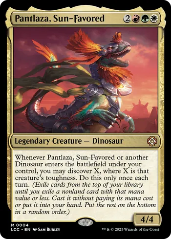 Pantlaza, Sun-Favored, Magic: The Gathering card