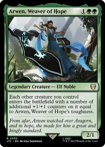 Arwen, Weaver of Hope, Magic: The Gathering card