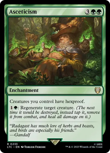 Asceticism, Magic: The Gathering card