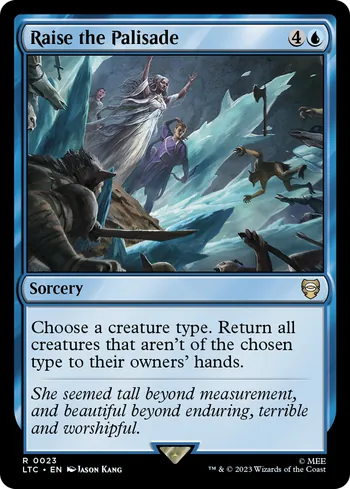 Raise the Palisade, Magic: The Gathering card