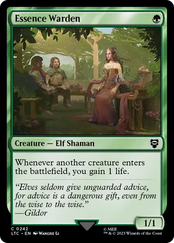 Essence Warden, Magic: The Gathering card
