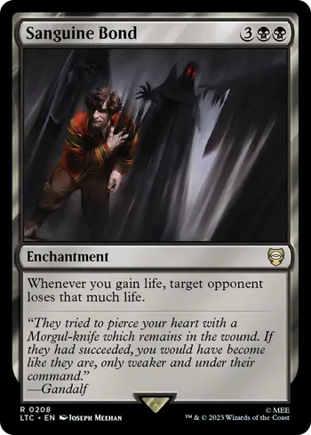 Sanguine Bond, Magic: The Gathering card