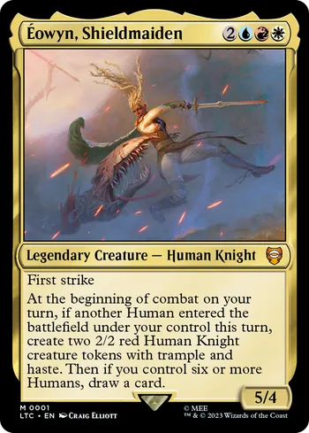 Éowyn, Shieldmaiden, Magic: The Gathering card