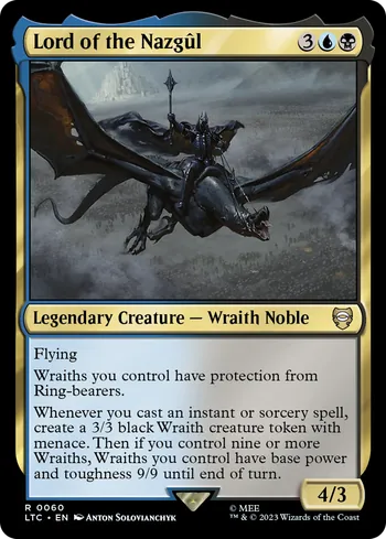 Lord of the Nazgûl, Magic: The Gathering Karte