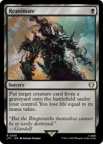 Reanimate, Magic: The Gathering Karte