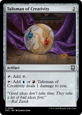 Talisman of Creativity, Magic: The Gathering Karte