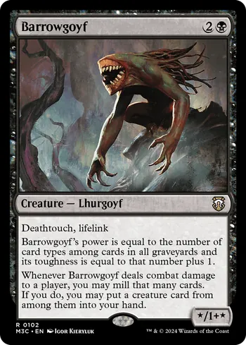 Barrowgoyf, Magic: The Gathering card