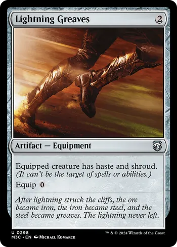 Lightning Greaves, Magic: The Gathering card