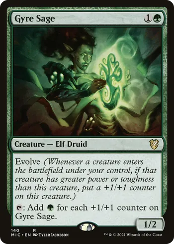 Gyre Sage, Magic: The Gathering card
