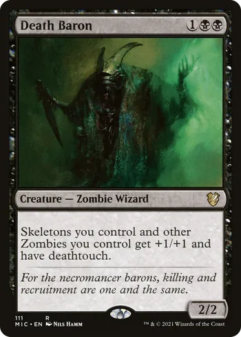 Death Baron, Magic: The Gathering Karte