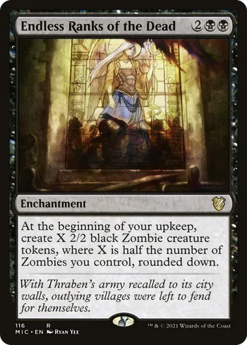 Endless Ranks of the Dead, Magic: The Gathering Karte