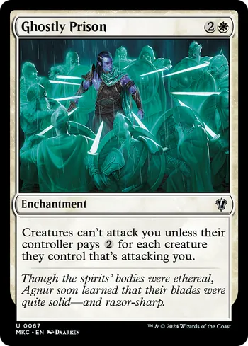 Ghostly Prison, Magic: The Gathering card