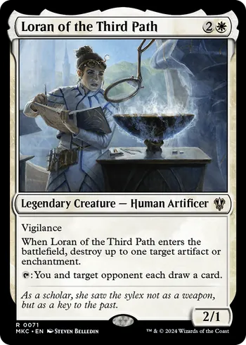 Loran of the Third Path, Magic: The Gathering card