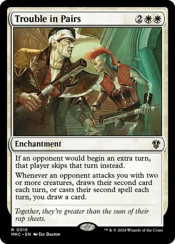 Trouble in Pairs, Magic: The Gathering card