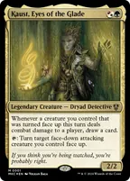 Kaust, Eyes of the Glade, Magic: The Gathering card
