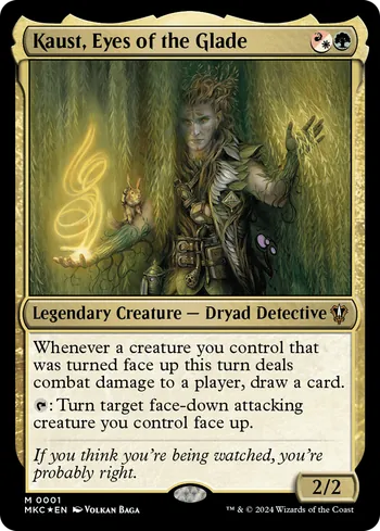 Kaust, Eyes of the Glade, Magic: The Gathering card