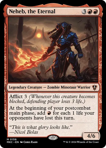 Neheb, the Eternal, Magic: The Gathering card