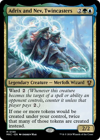 Adrix and Nev, Twincasters, Magic: The Gathering card