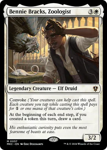 Bennie Bracks, Zoologist, Magic: The Gathering card