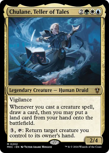 Chulane, Teller of Tales, Magic: The Gathering card