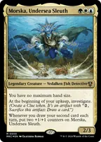 Morska, Undersea Sleuth, Magic: The Gathering card
