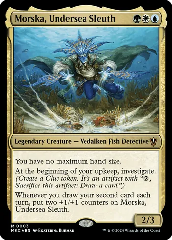 Morska, Undersea Sleuth, Magic: The Gathering card