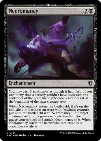 Necromancy, Magic: The Gathering card