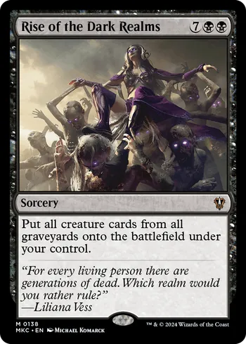 Rise of the Dark Realms, Magic: The Gathering card