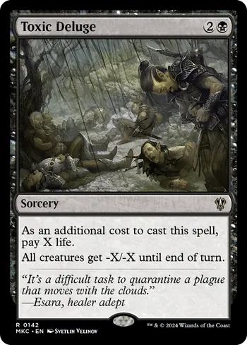 Toxic Deluge, Magic: The Gathering card
