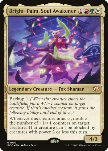 Bright-Palm, Soul Awakener, Magic: The Gathering card