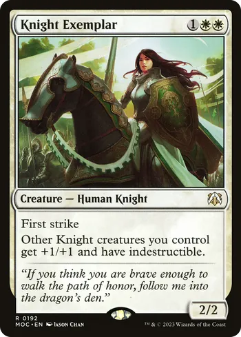 Knight Exemplar, Magic: The Gathering card