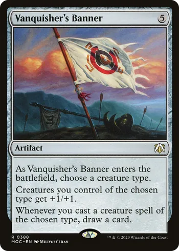 Vanquisher's Banner, Magic: The Gathering card