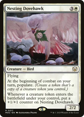 Nesting Dovehawk, Magic: The Gathering card